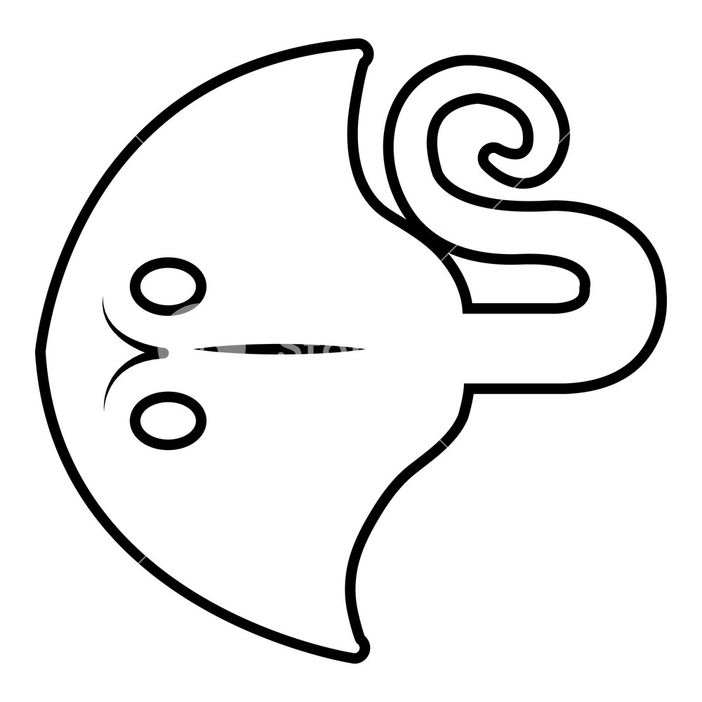Stingray Icon Outline Illustration Of Stingray Vector Icon 1000x1000 Stingray Icon Outline Illustration Of Stingray Vector Icon