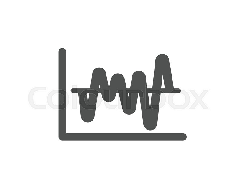 800x647 Investment Chart Icon Economic Graph Stock Vector Colourbox
