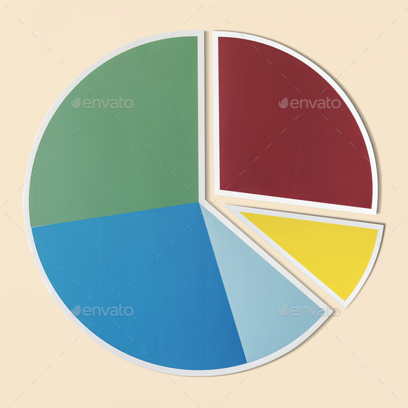590x590 Data Analysis Pie Chart Icon Stock Photo