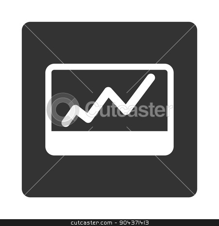 450x464 Stock Market Icon Stock Photo