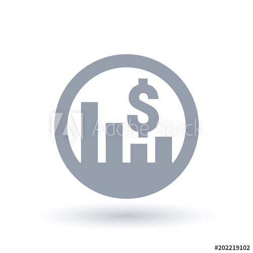 500x500 Dollar Stock Market Icon