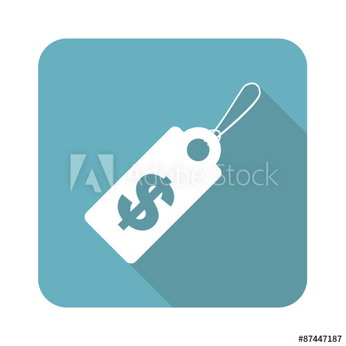 500x500 Square Dollar Price Icon