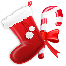 256x256 Stocking Icon Christmas Theme Iconset Instatuts