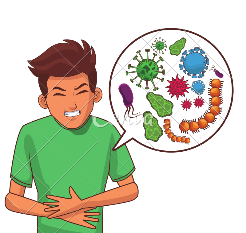 800x759 Stomach Ache Cartoons