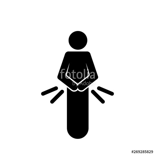 500x500 Indigestion Glyph Icon Upset Stomach Stomachache Digestive