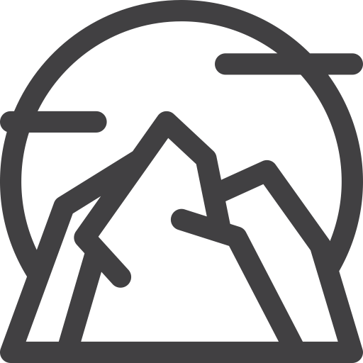 512x512 Climbing, Mountain, Climb, Sun, Rock, Nature, Stone Icon