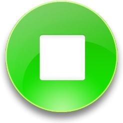 246x247 Rounded Green Stop Button Free Icon In Format For Free Download