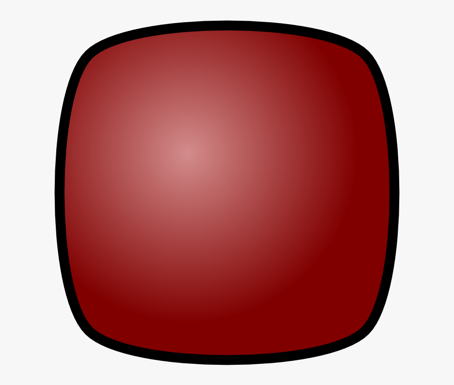 920x781 Stop Button, Red, For Media Player