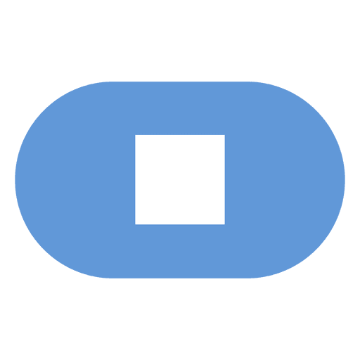 512x512 Stop Button Flat Icon