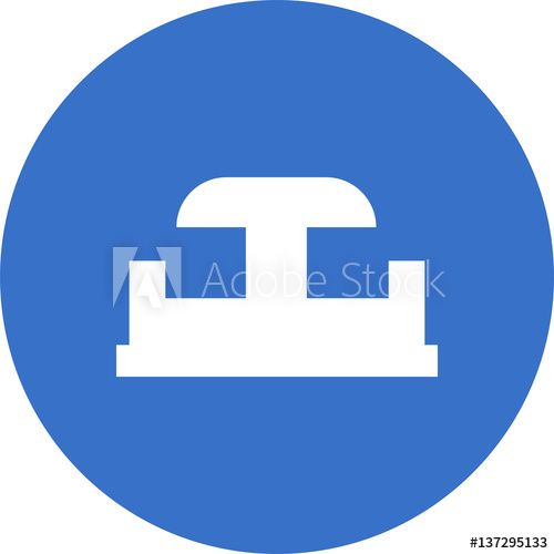 500x500 Emergency Stop Button Icon