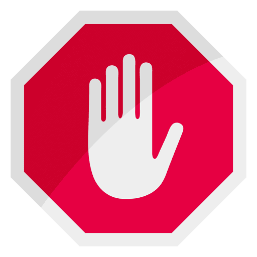 512x512 Stop Sign Icon Hand
