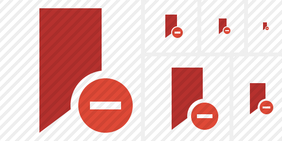 580x290 Bookmark Red Stop Icon Symbol Color Professional Stock Icon