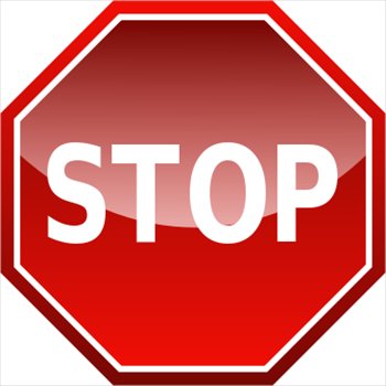 Stop Sign Icon