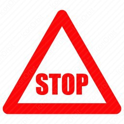 256x256 Stop Signal Icon