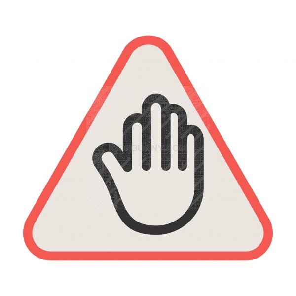 600x600 Stop Sign Line Filled Icon