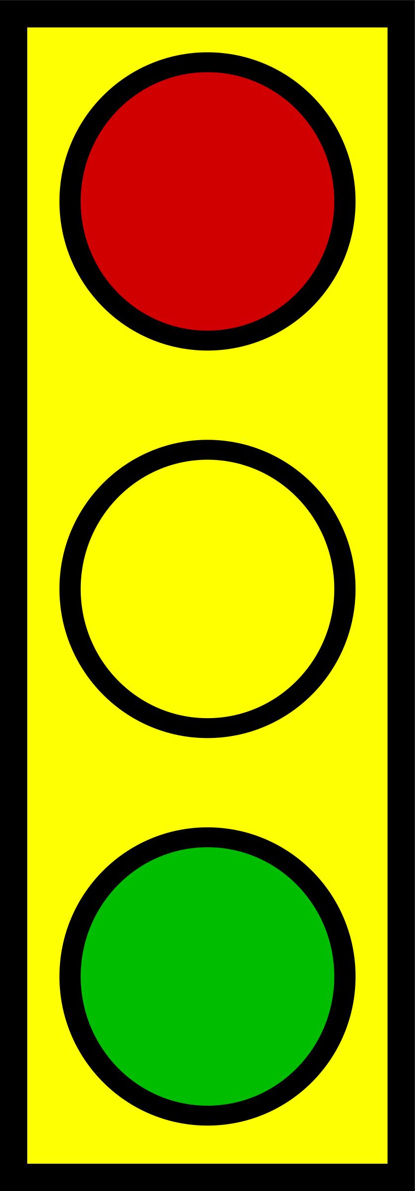 837x2400 Stoplight Icons Png