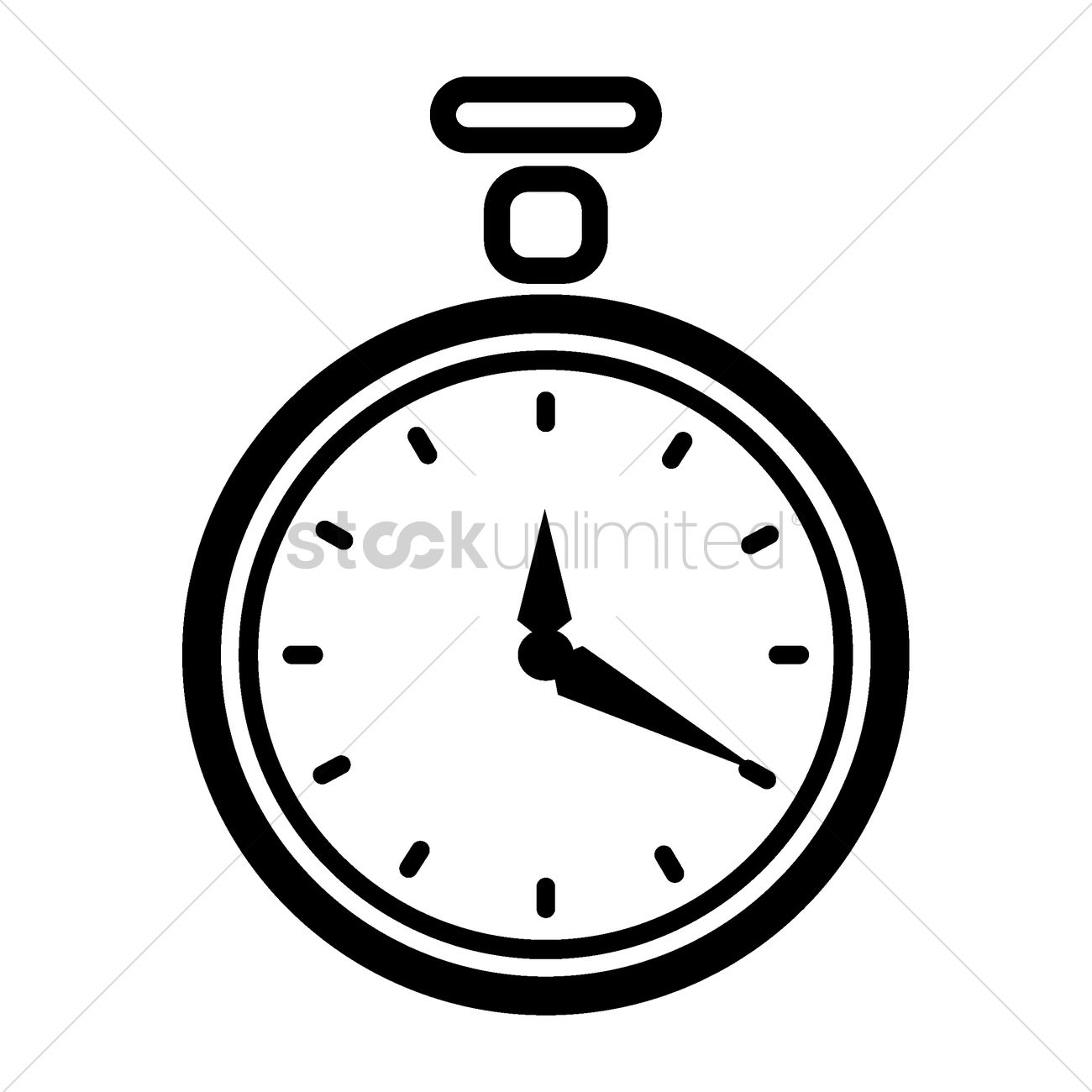 1300x1300 Stopwatch Icon Vector Image