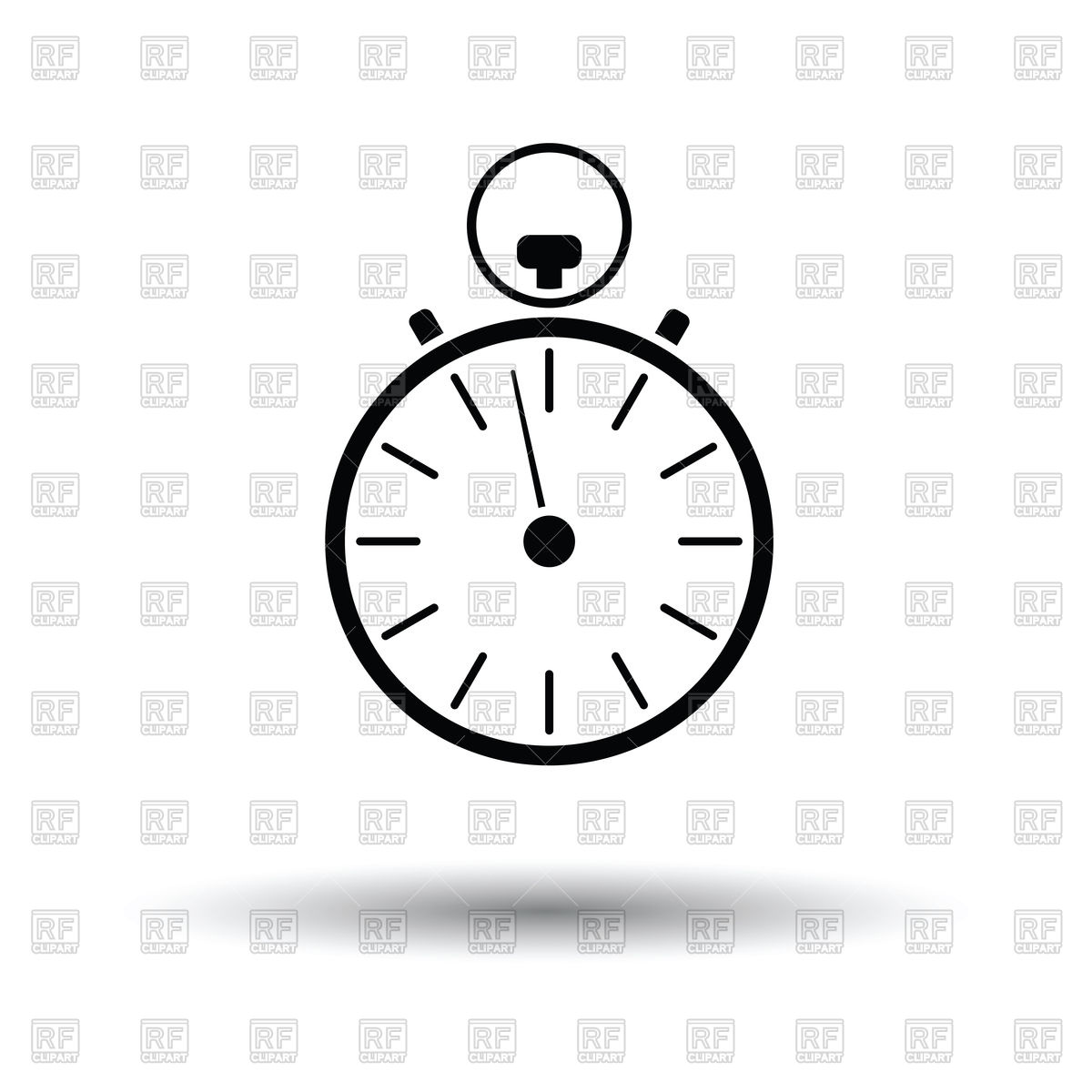 1200x1200 Stopwatch Icon Vector Image Of Signs, Symbols, Maps Angelp