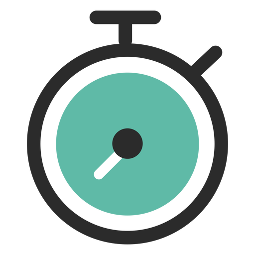 512x512 Stopwatch Colored Stroke Icon