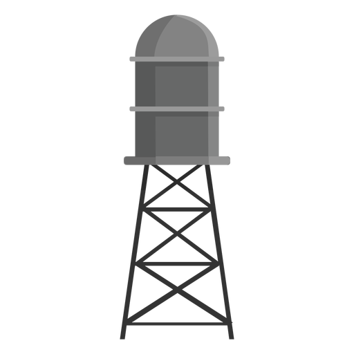 512x512 Elevated Water Storage Tank Icon