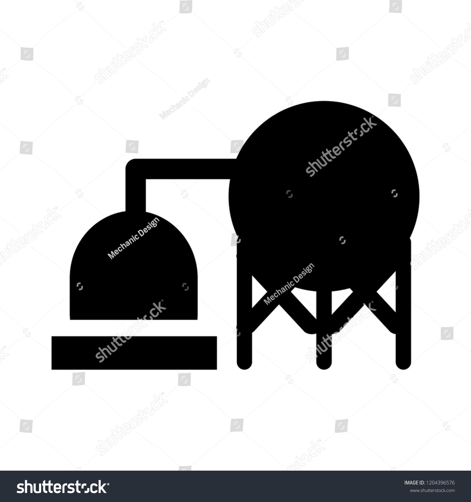 Storage Tank Icon at Vectorified.com | Collection of Storage Tank Icon ...