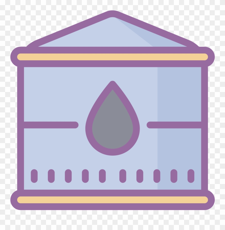 880x900 Oil Storage Tank Icon