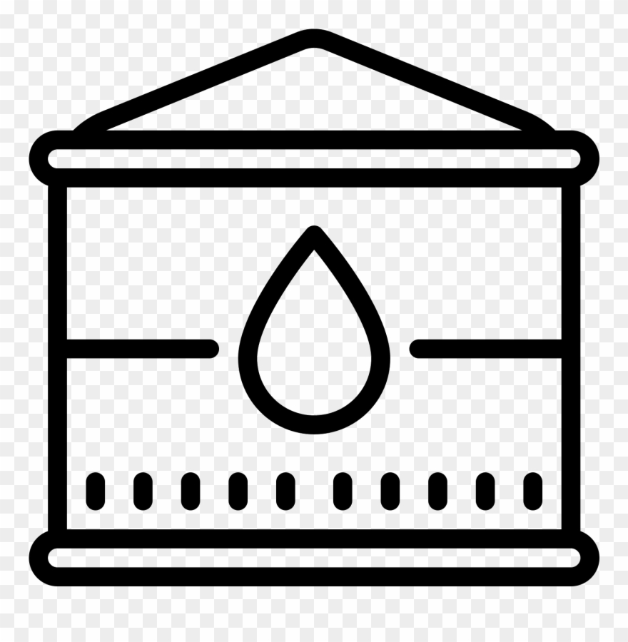 880x900 Oil Storage Tank Icon Clipart