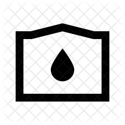 256x256 Oil Storage Tank Icon Of Line Style