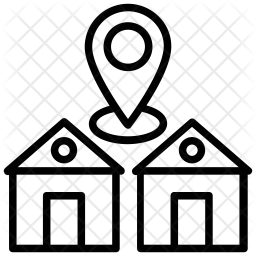 256x256 Local Store Icon Of Line Style