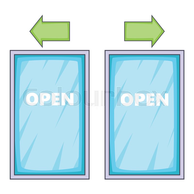 800x800 Storefront Icon Cartoon Illustration Stock Vector Colourbox