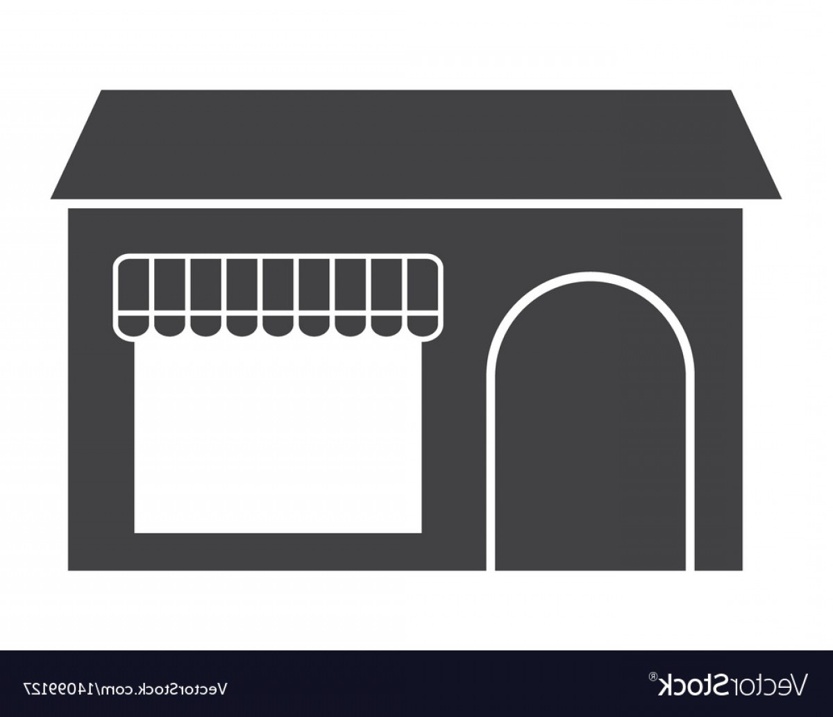 1200x1033 White Storefront Vector Catchsplace