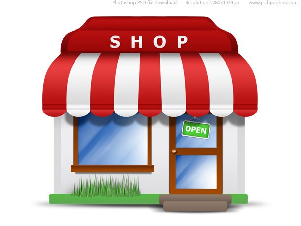 610x458 Free Small Store Icon