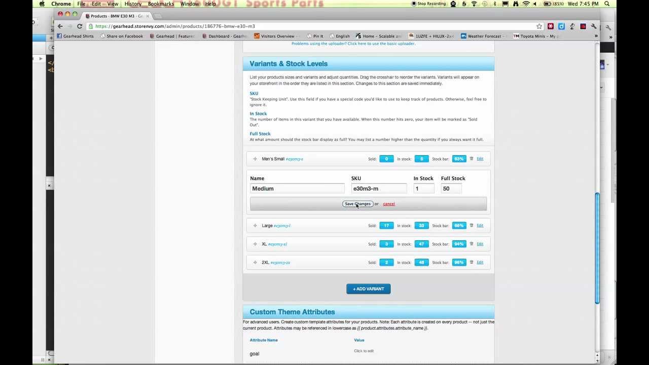 1280x720 Storenvy Issues