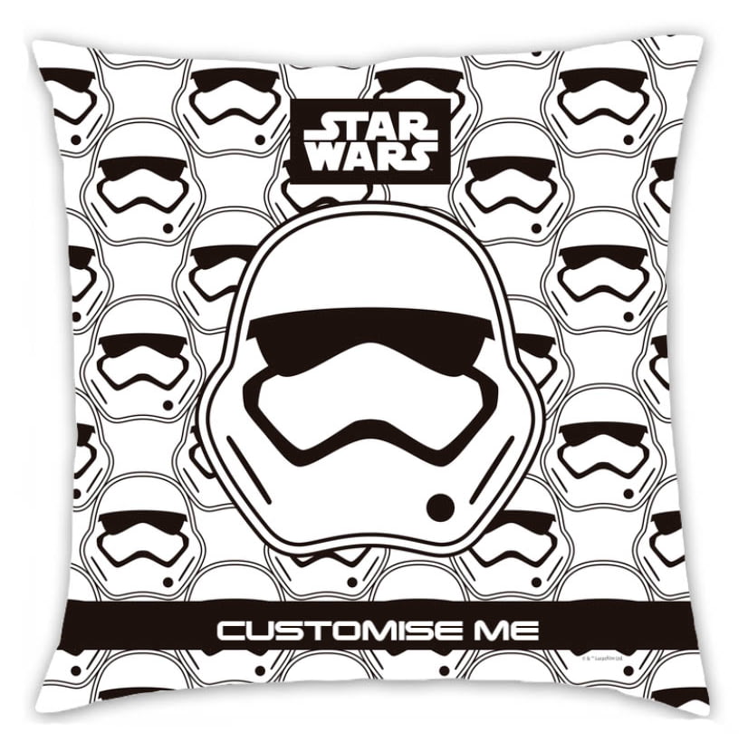 826x830 Personalised Star Wars Storm Trooper Icon Cushion