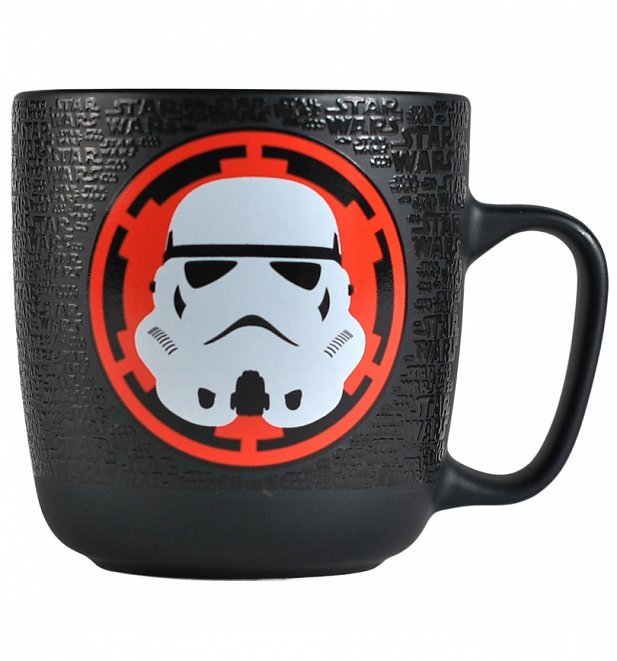 617x661 Star Wars Stormtrooper Icon Boxed Textured Mug Retro Shop Uk
