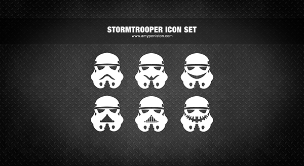 600x328 Stormtrooper Icon Set On Behance