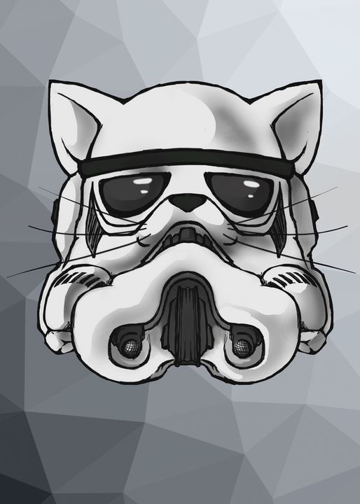 514x720 Kitten Stormtrooper Icon