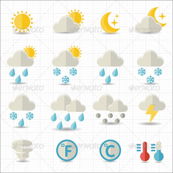 600x600 Weather Icons