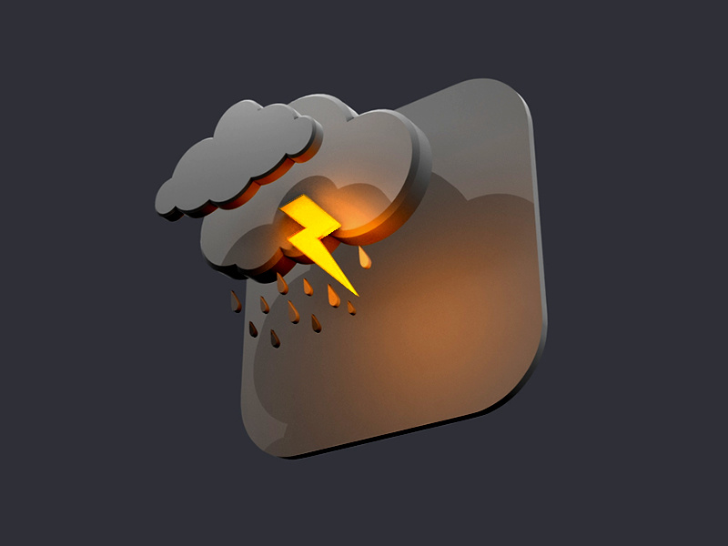 800x600 Stormy Weather Icon