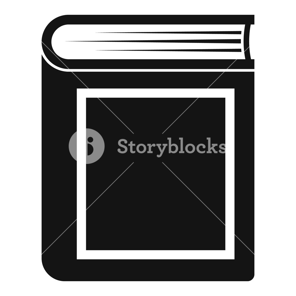 1000x1000 Thick Book Icon Simple Illustration Of Thick Book Vector Icon