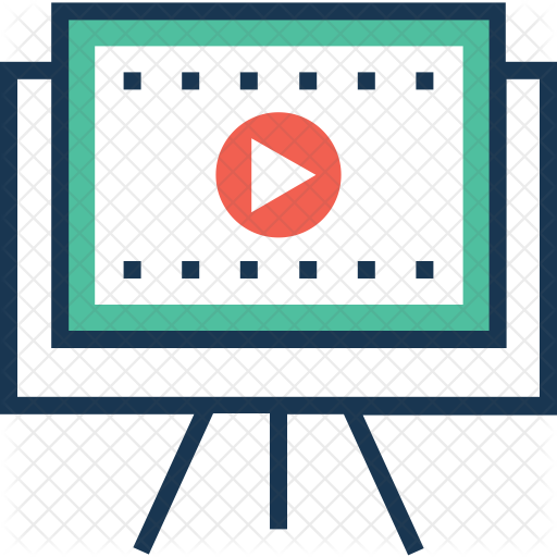 512x512 Storyboard Icon Of Colored Outline Style