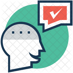 256x256 Storytelling Icon Of Colored Outline Style