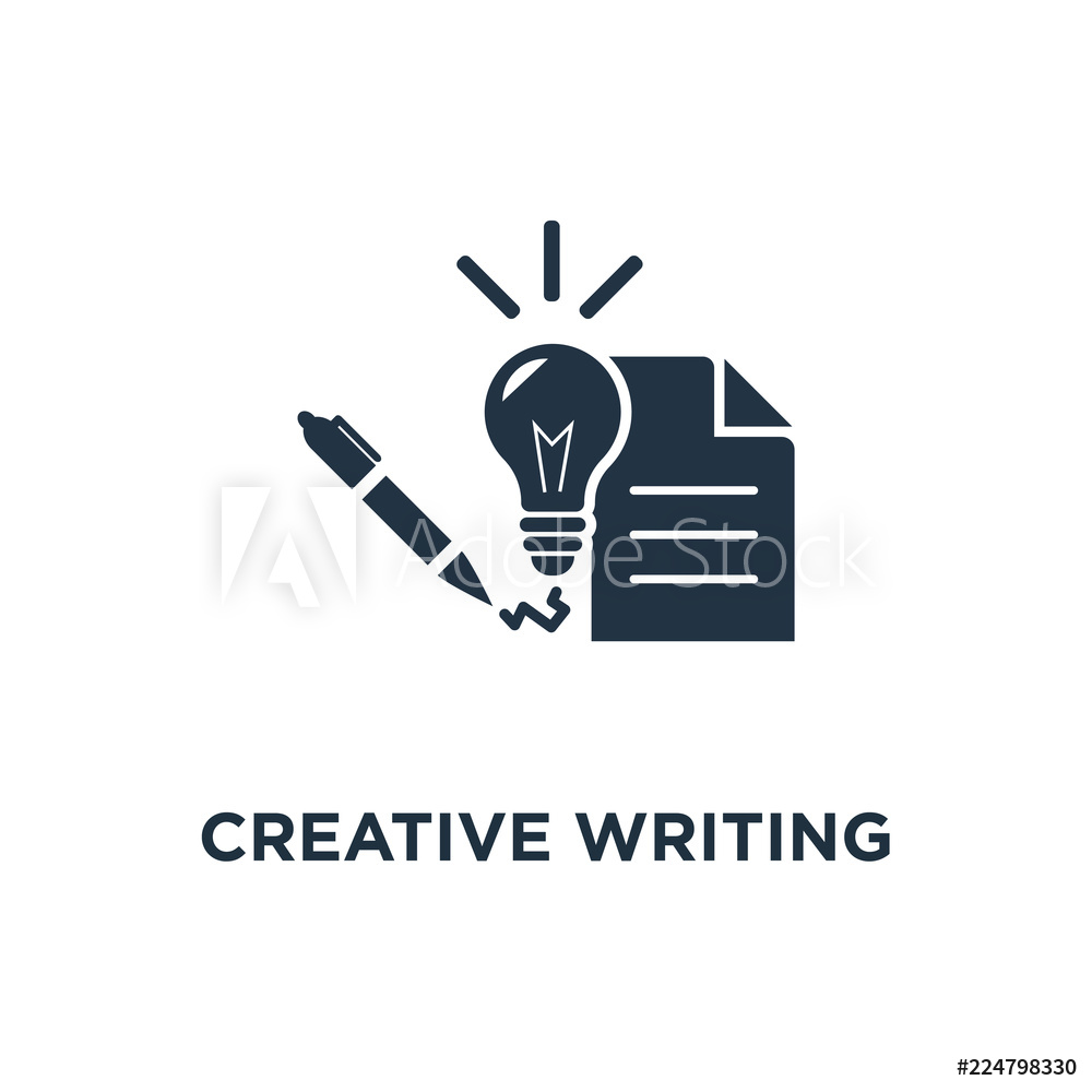 1000x1000 Photo Art Print Creative Writing And Storytelling Icon Europosters