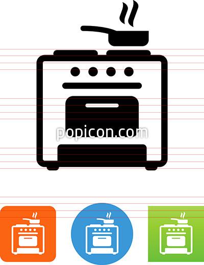 Stove Icon 400x520 Stove Icon