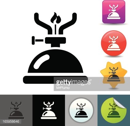 Camping Gas Stove Icon Solicosi Series Premium Clipart 422x407 Camping Gas Stove Icon Solicosi Series Premium Clipart