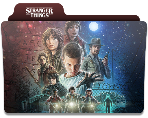512x407 Stranger Things Tv Series Folder Icon