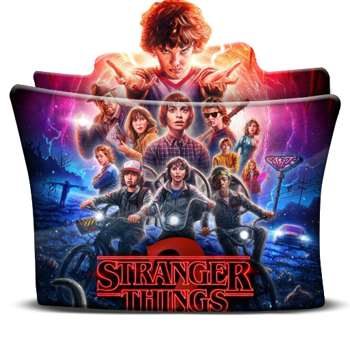 512x512 Stranger Things Season Folder Icon