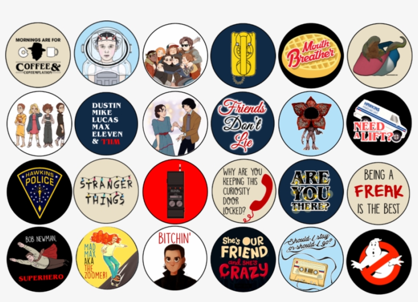820x592 Stranger Things Icons