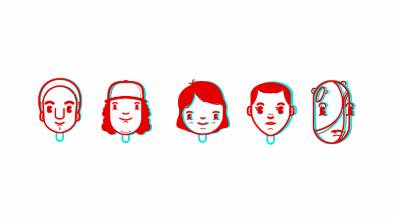 800x450 Stranger Things Character Icons Skillshare Projects