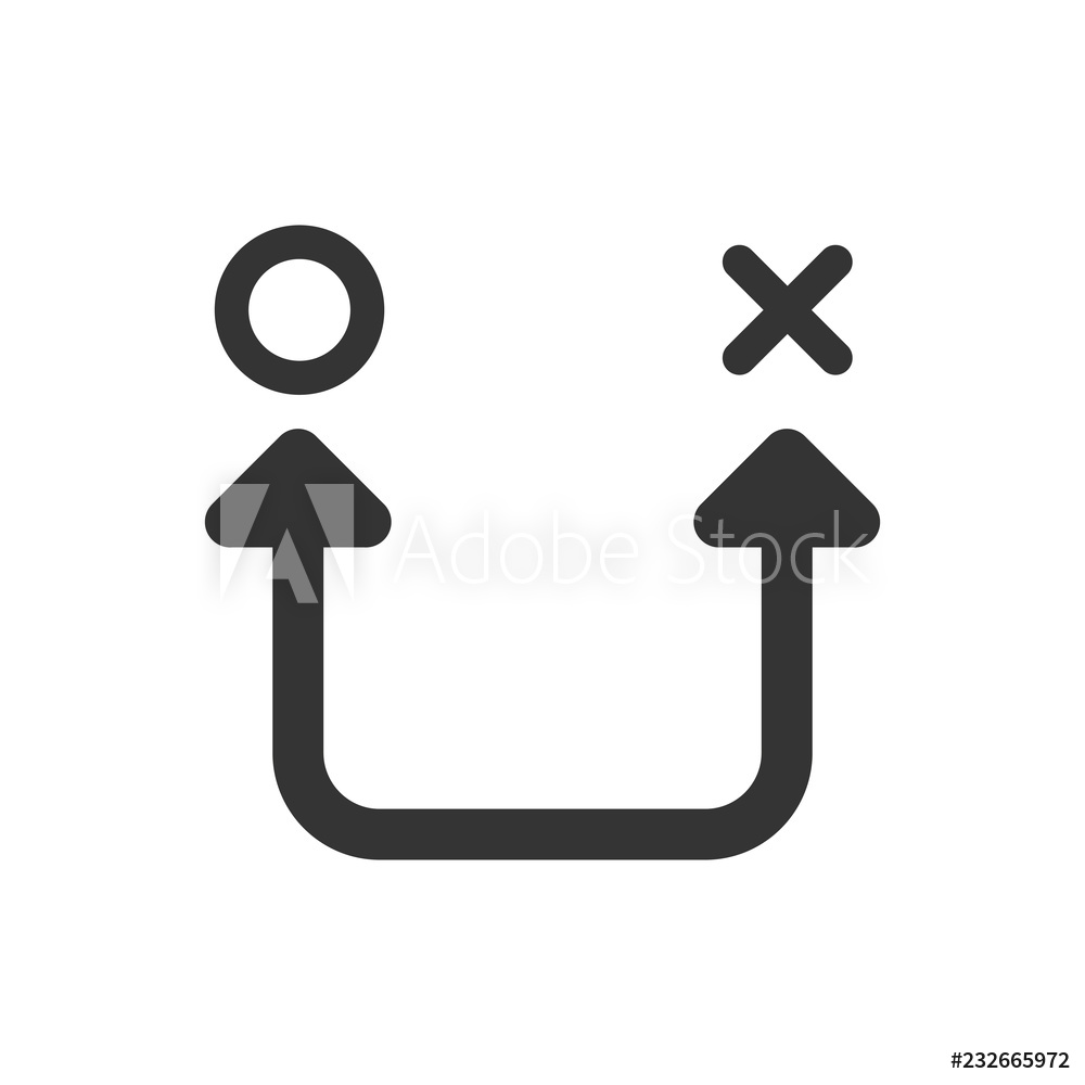 1000x1000 Photo Art Print Strategic Planning Icon Europosters